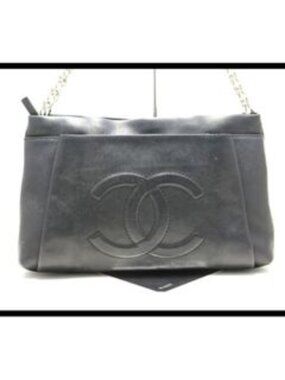 Chanel Jumbo CC Logo GD Metal Fittings Shoulder Bag